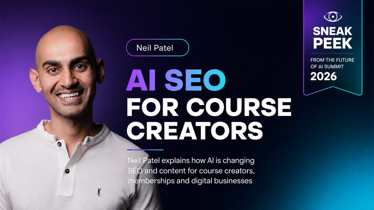 Neil Patel — AI SEO for Creators